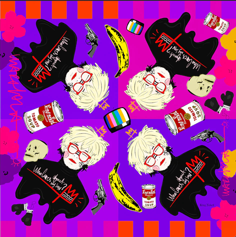 Fifteen Minutes Kare Şal