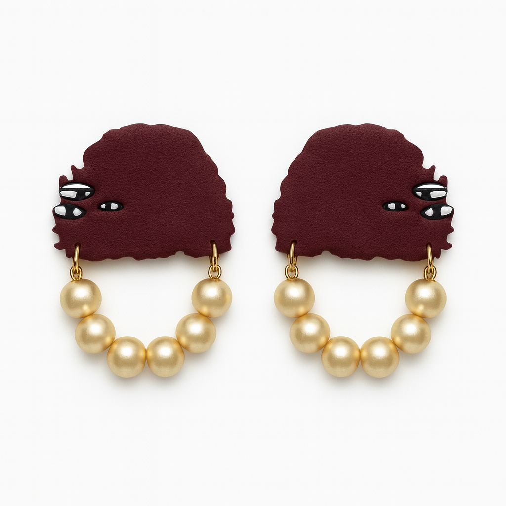 Monster of Pearl Küpe