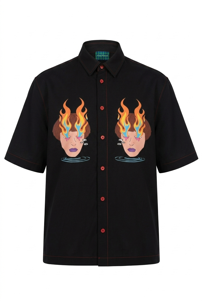 MEANWHILE UNISEX GÖMLEK