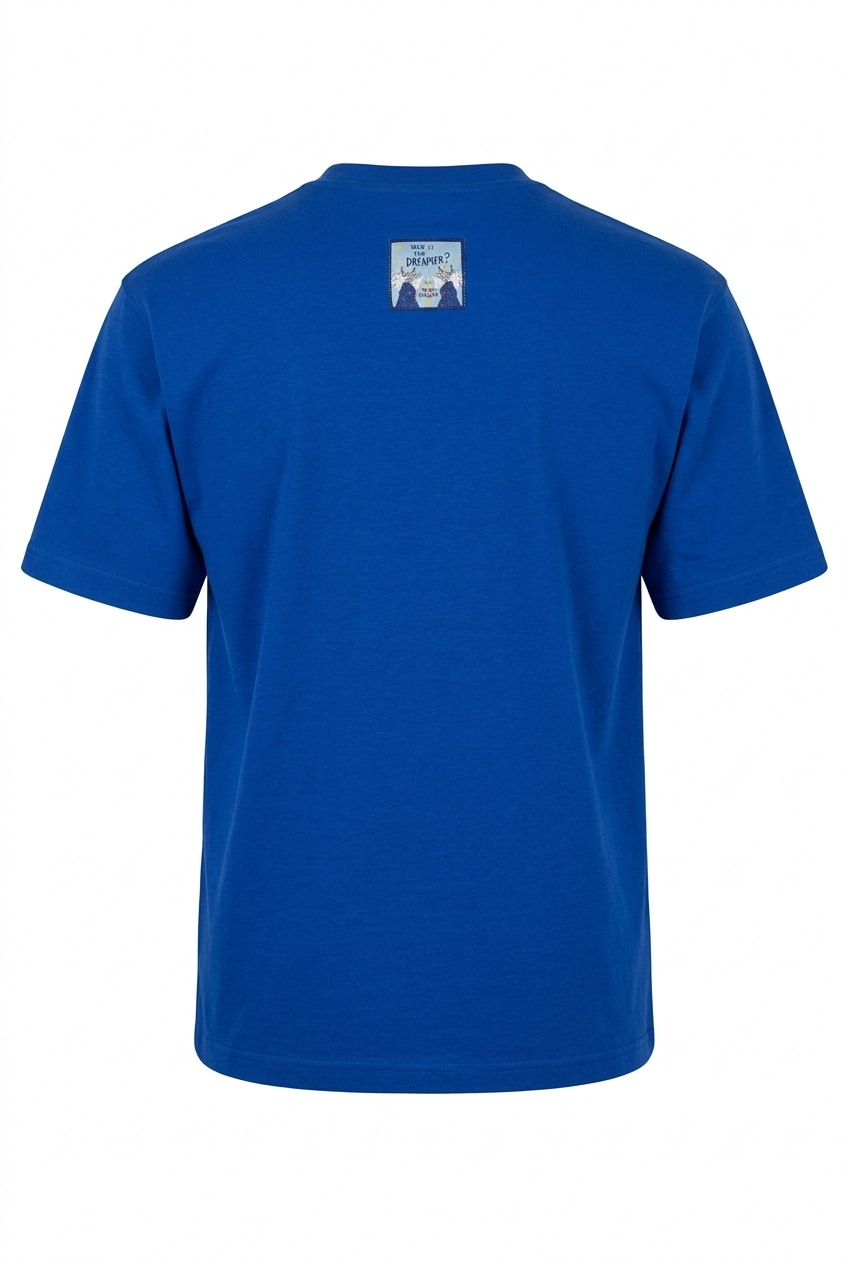 SPLIT HORIZON UNISEX T-SHIRT / LACİVERT