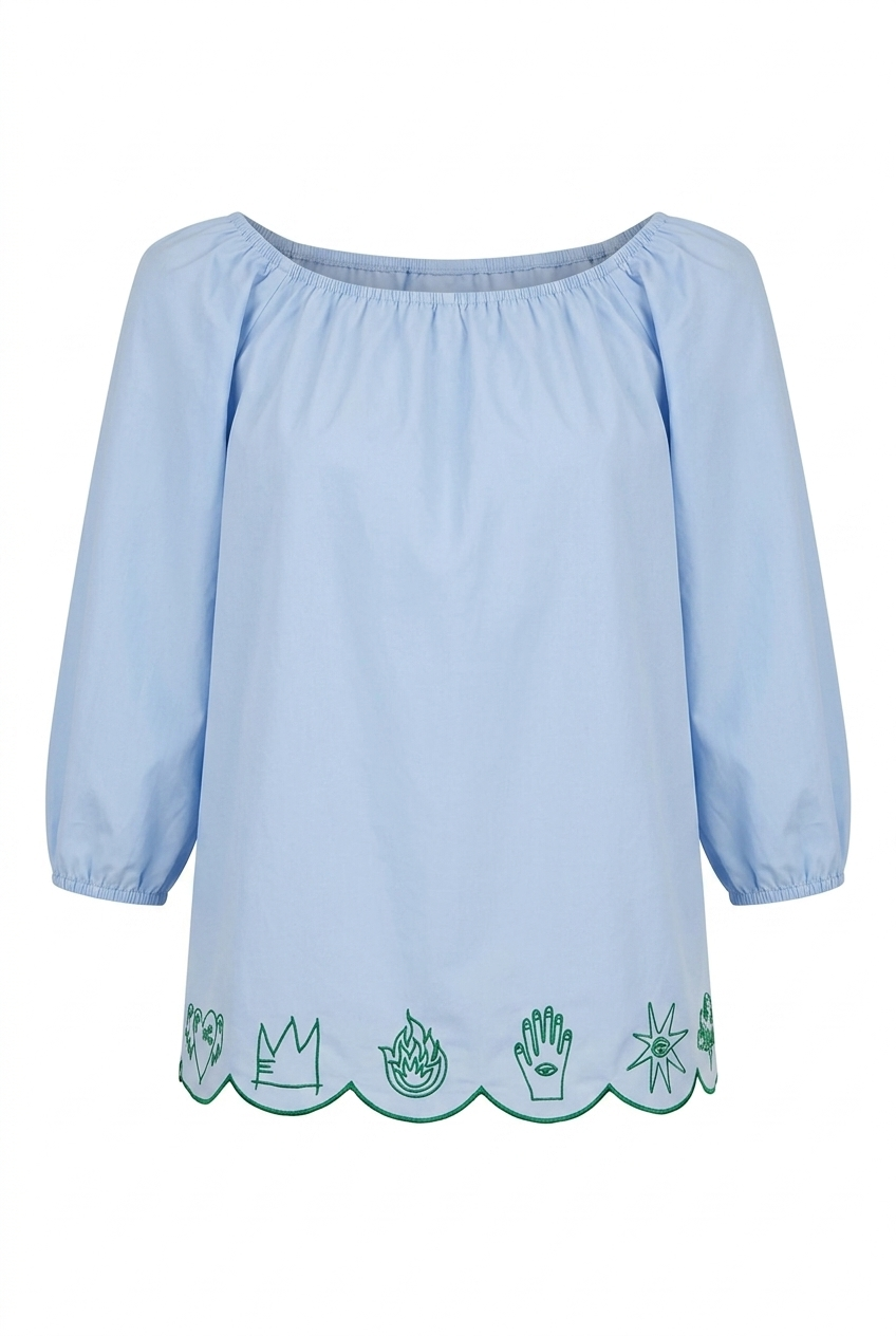 SWEET NOTHING BLUZ / MAVİ