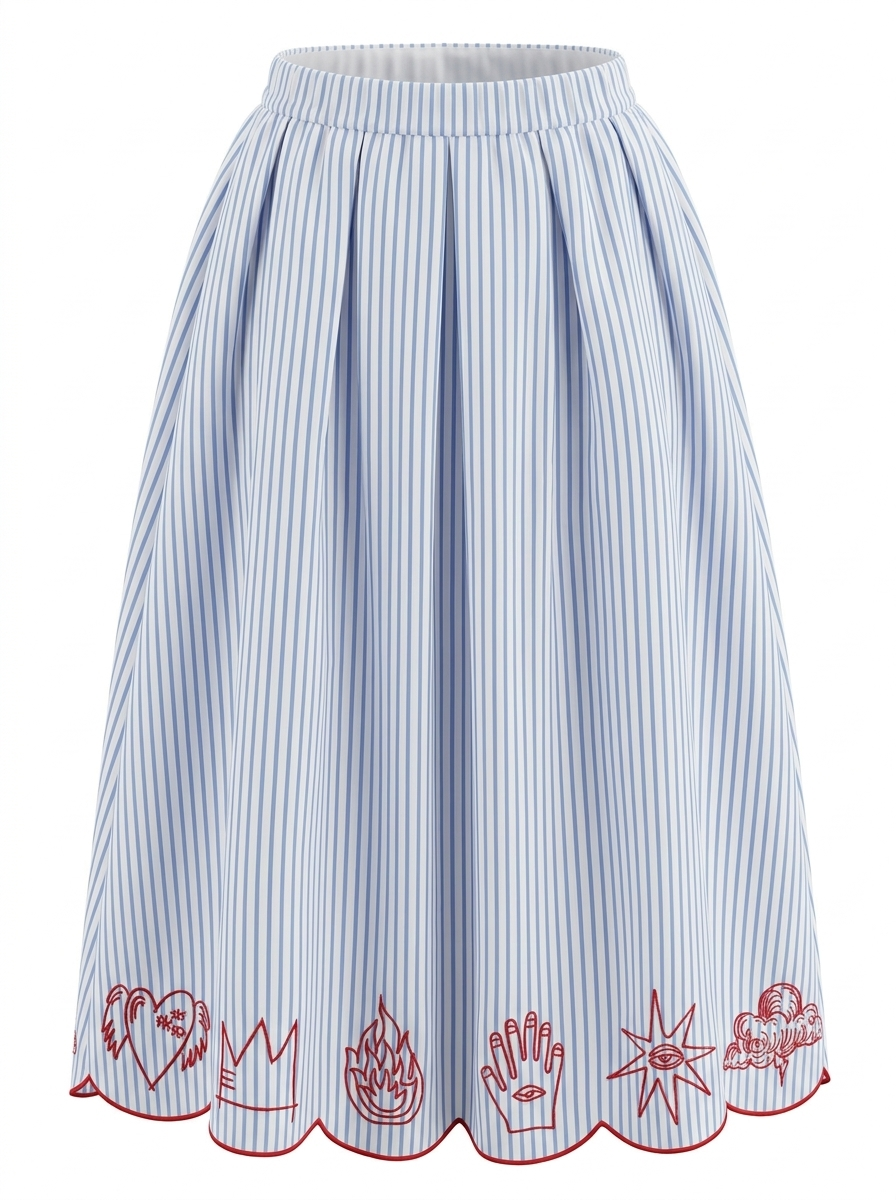 SWEET NOTHING ETEK - ÇİZGİLİ