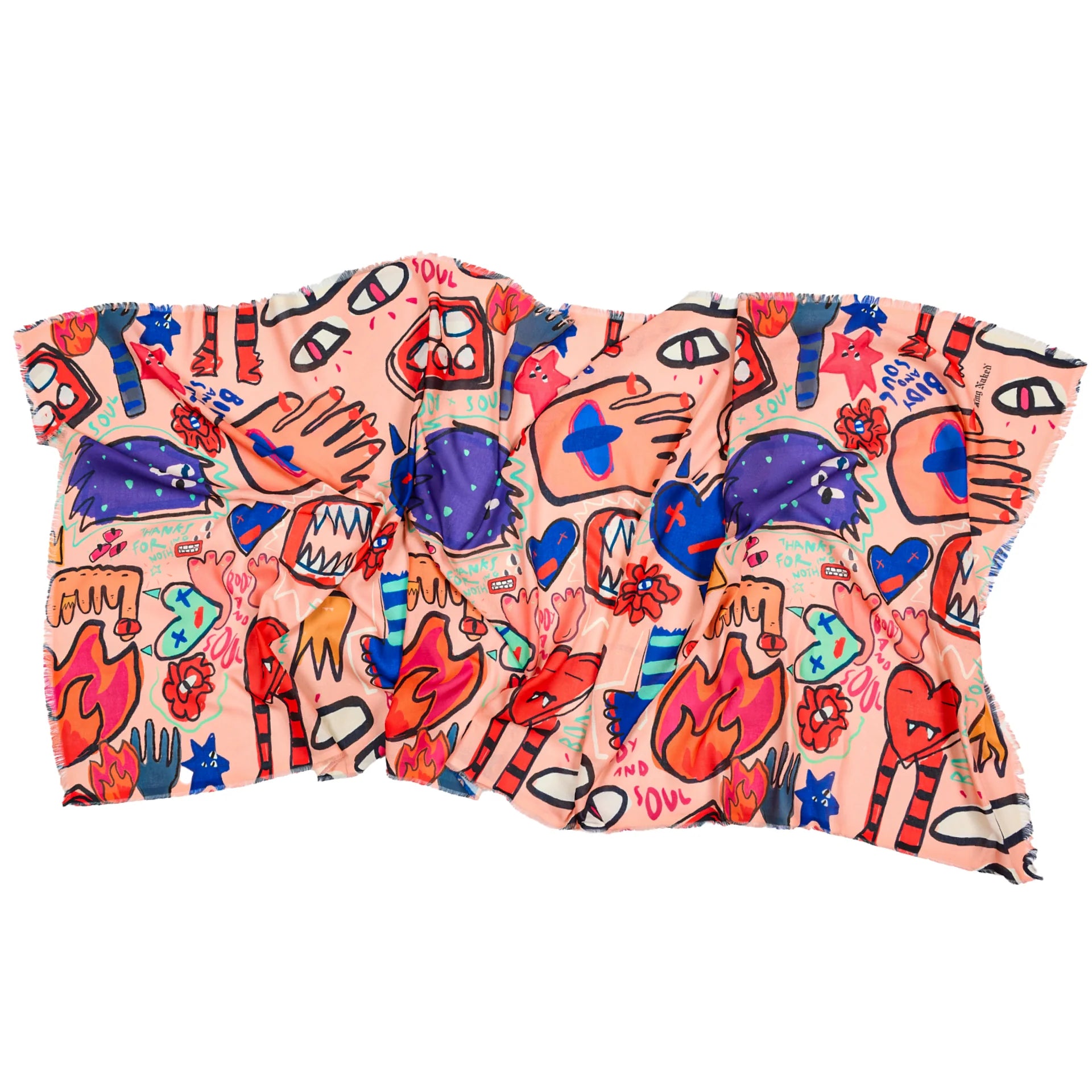 Body and Soul Rectangular Scarf