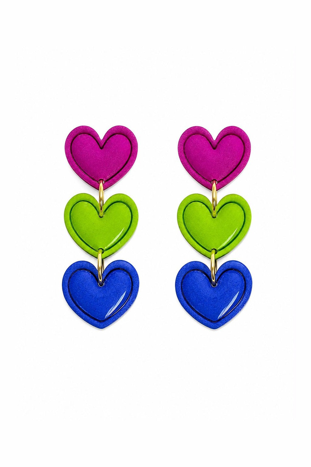 Triple Love Küpe