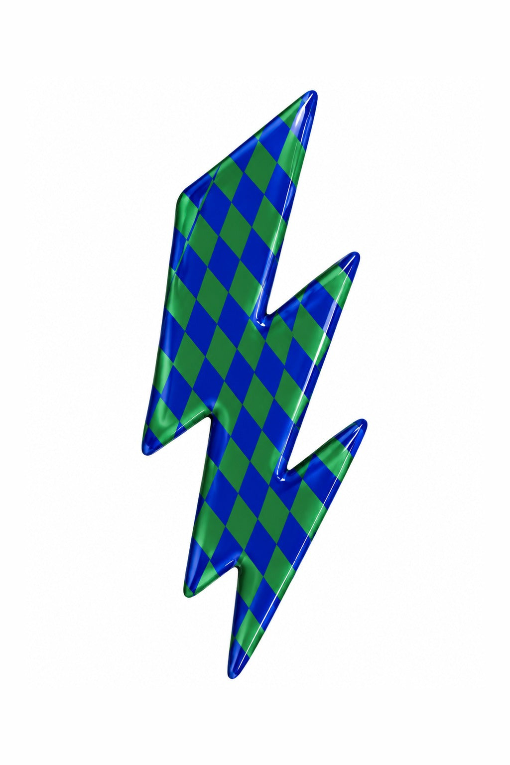 Striker Pin Küpe - Mavi