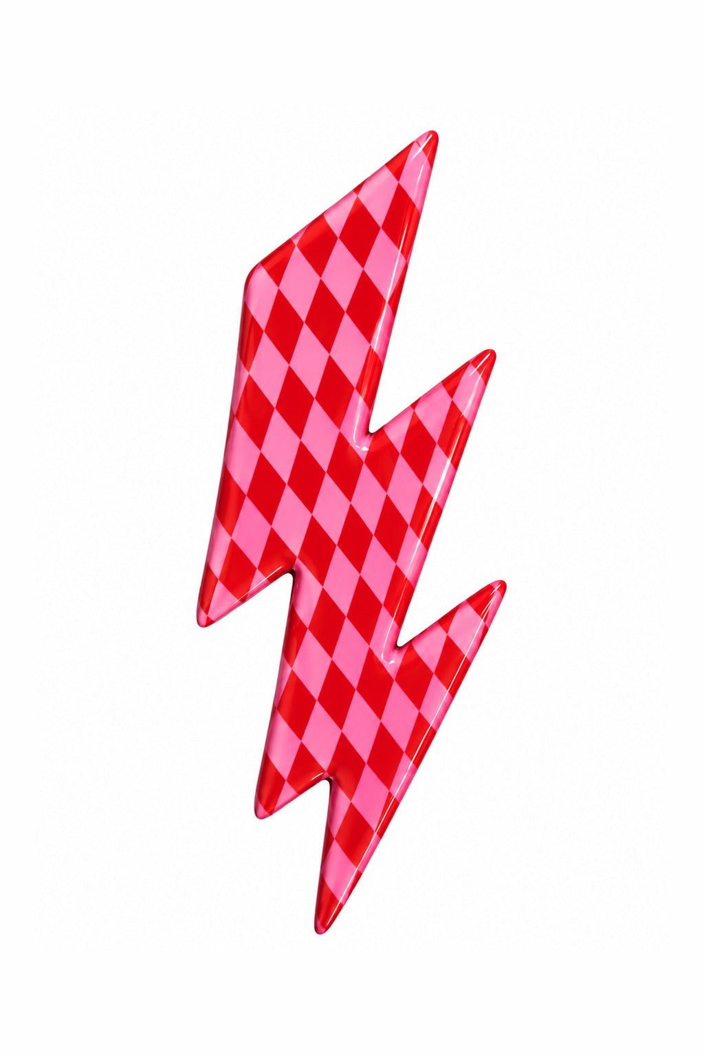 Striker Pin Küpe - Pembe
