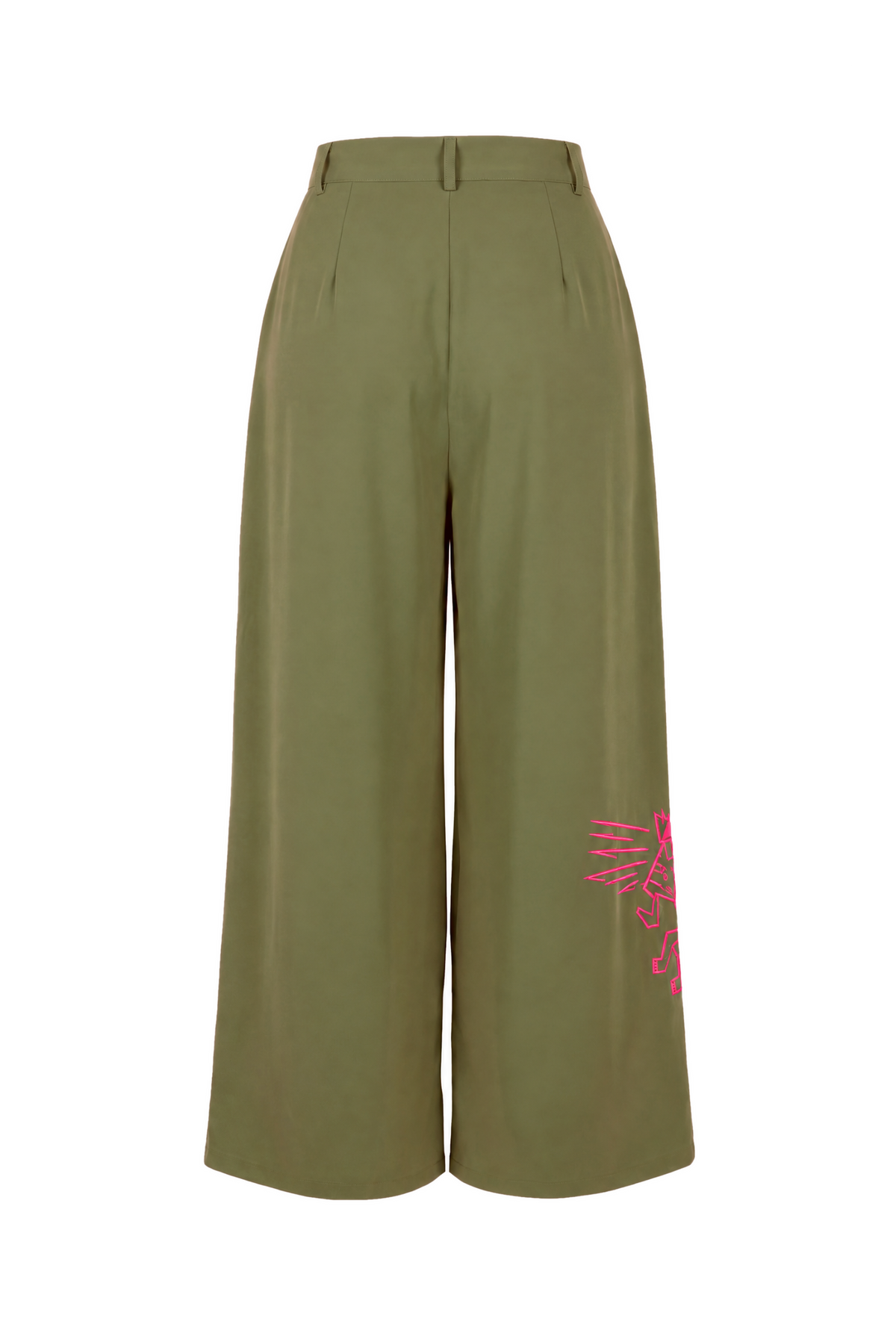 DREAM ON UNISEX PANTOLON - HAKİ - arka