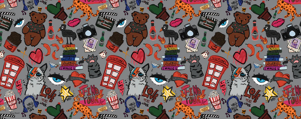 Hello You Dikdörtgen Şal