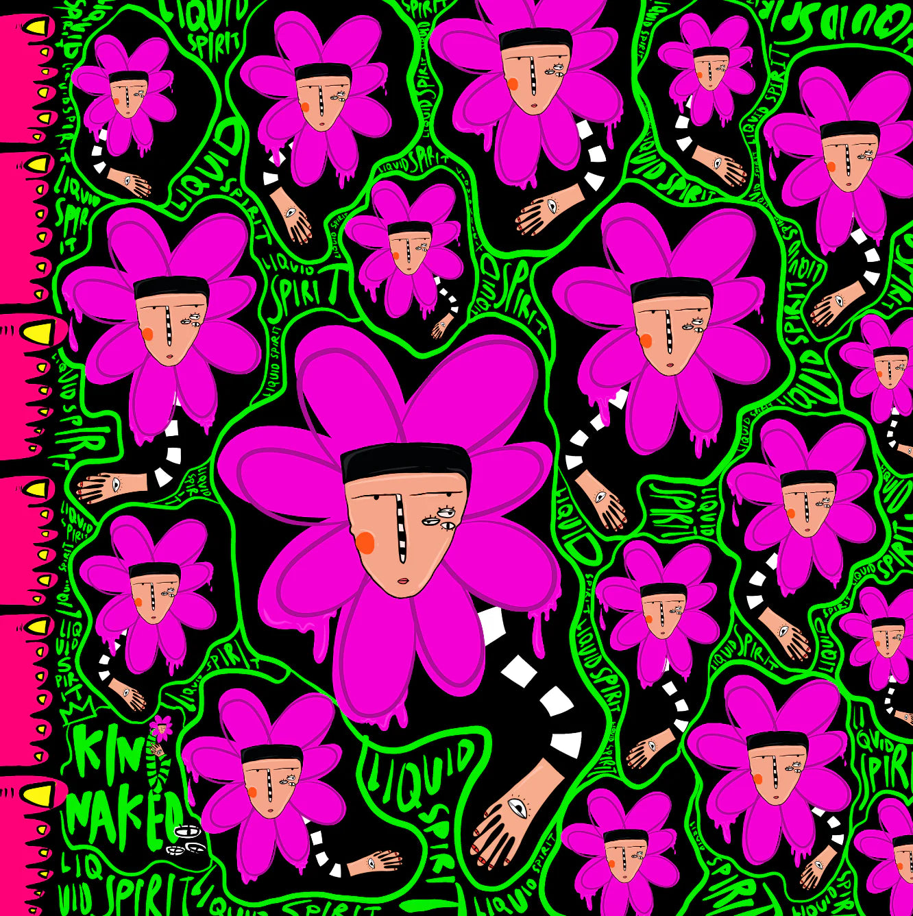 Late Bloomer King-sized Pareo