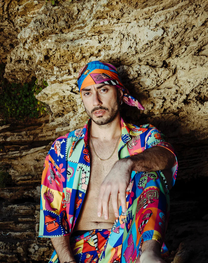 Sour Things Kare Şal