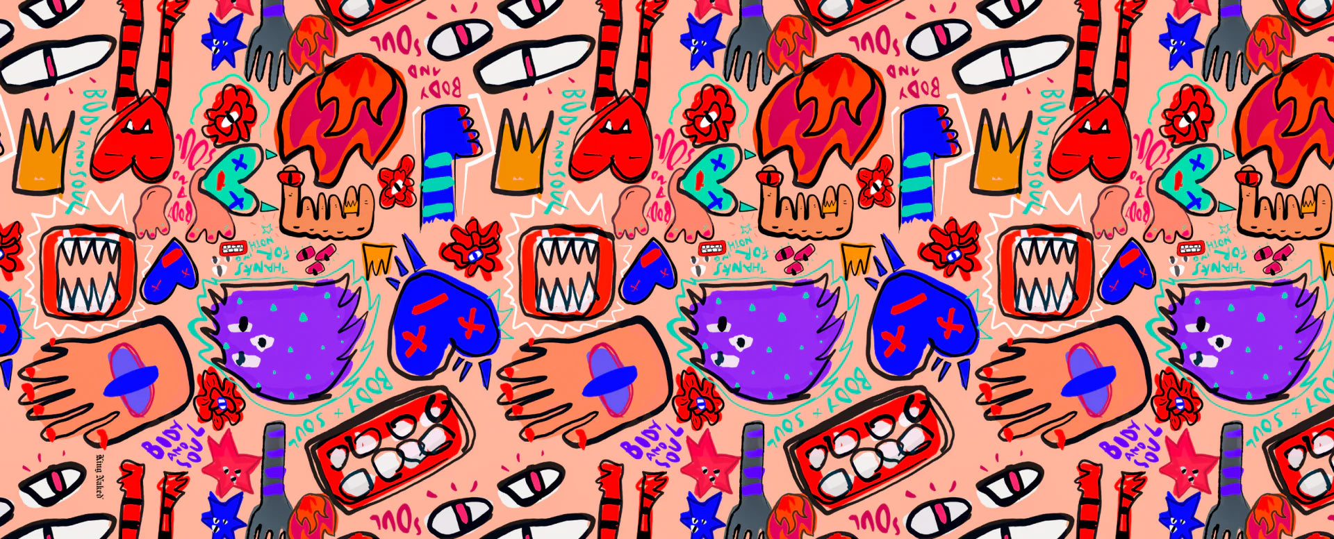 Body and Soul Rectangular Scarf