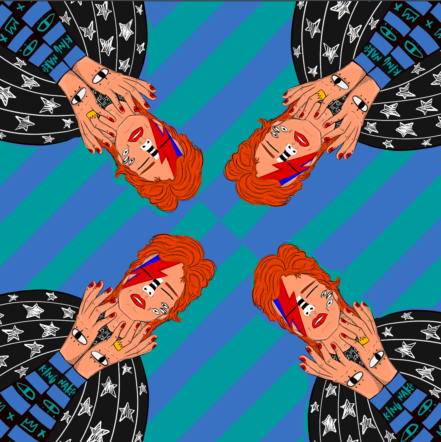 Heroes Don’t Die Large Square Soft Scarf