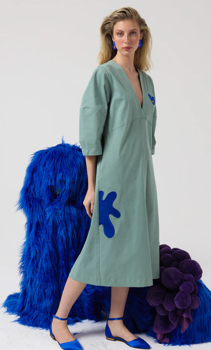 Monstrous Düğmeli Elbise