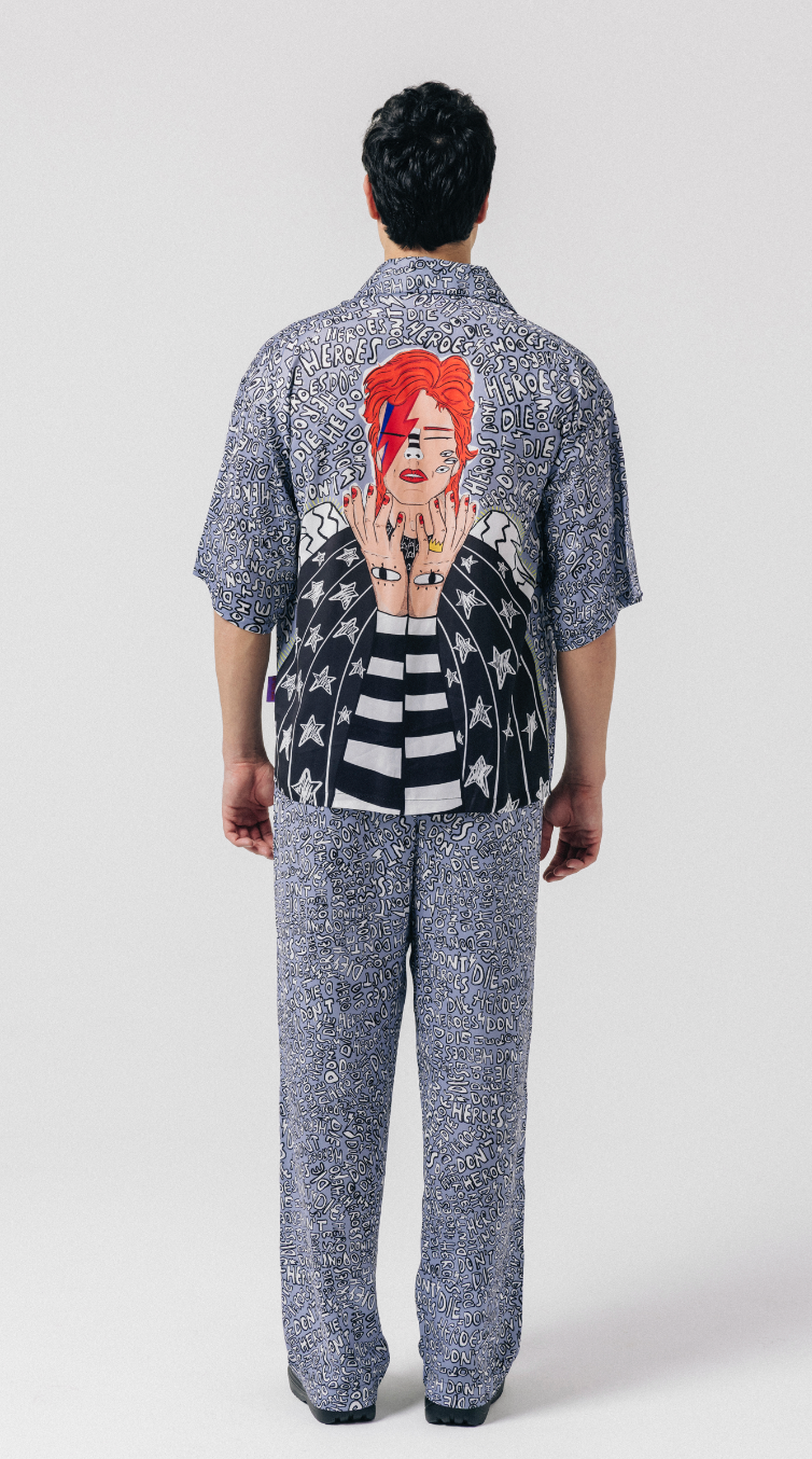 "Heroes Don't Die" Unisex Two-Piece Set