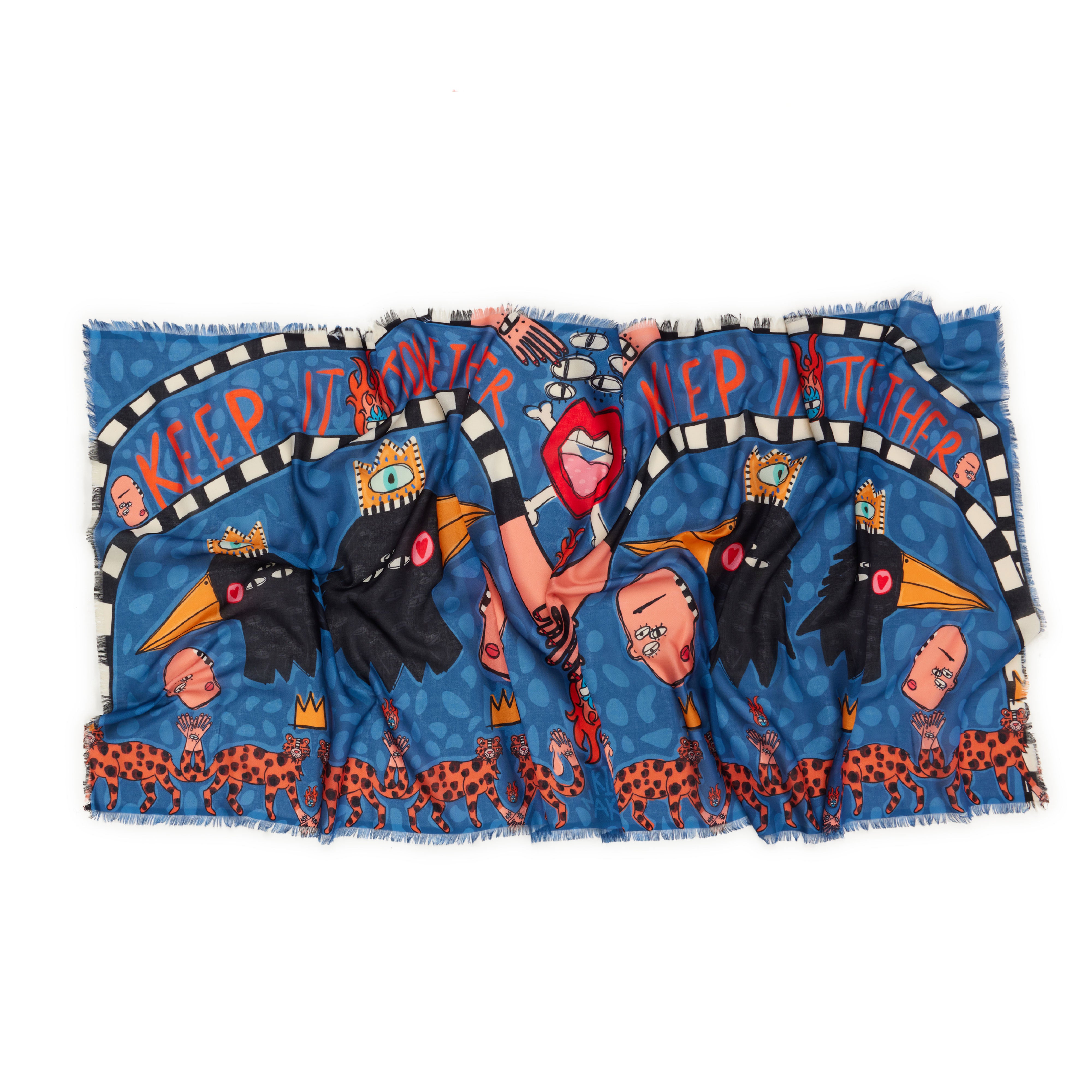 Keep it Together Dikdörtgen Şal