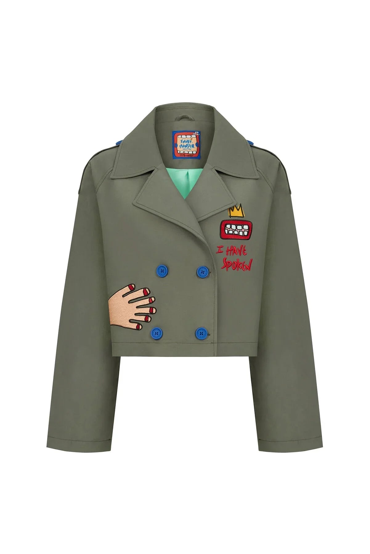 Vox Veil Cropped Trenchcoat