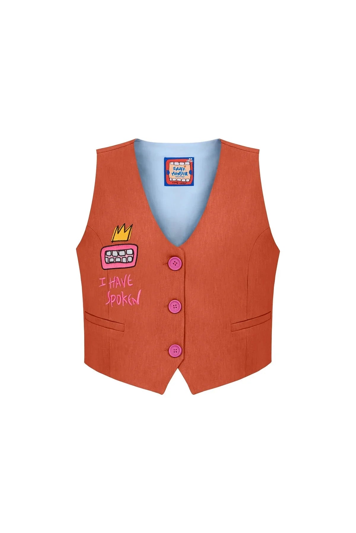 Spoken Vest- Cinnamon