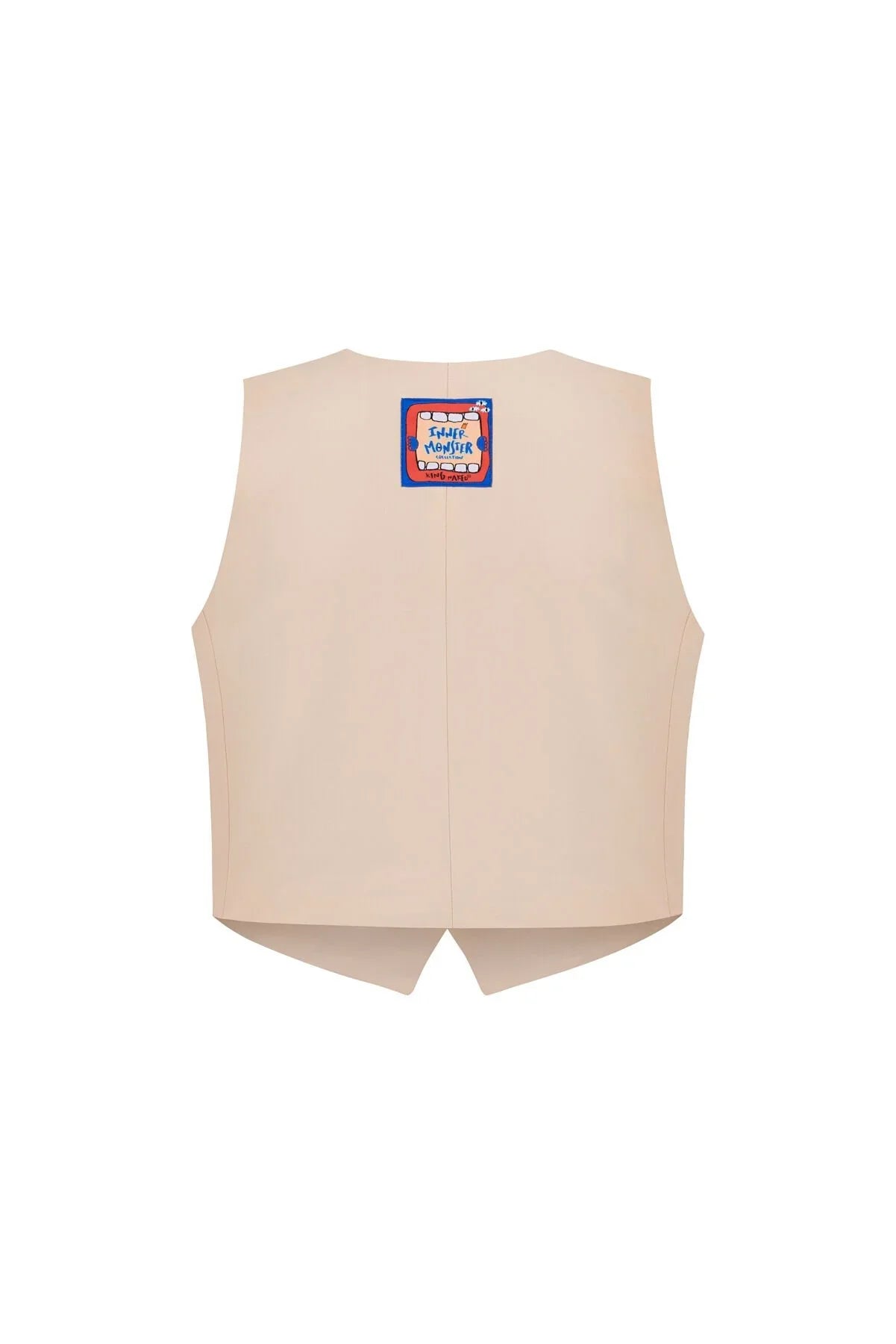 Spoken Vest/ Beige