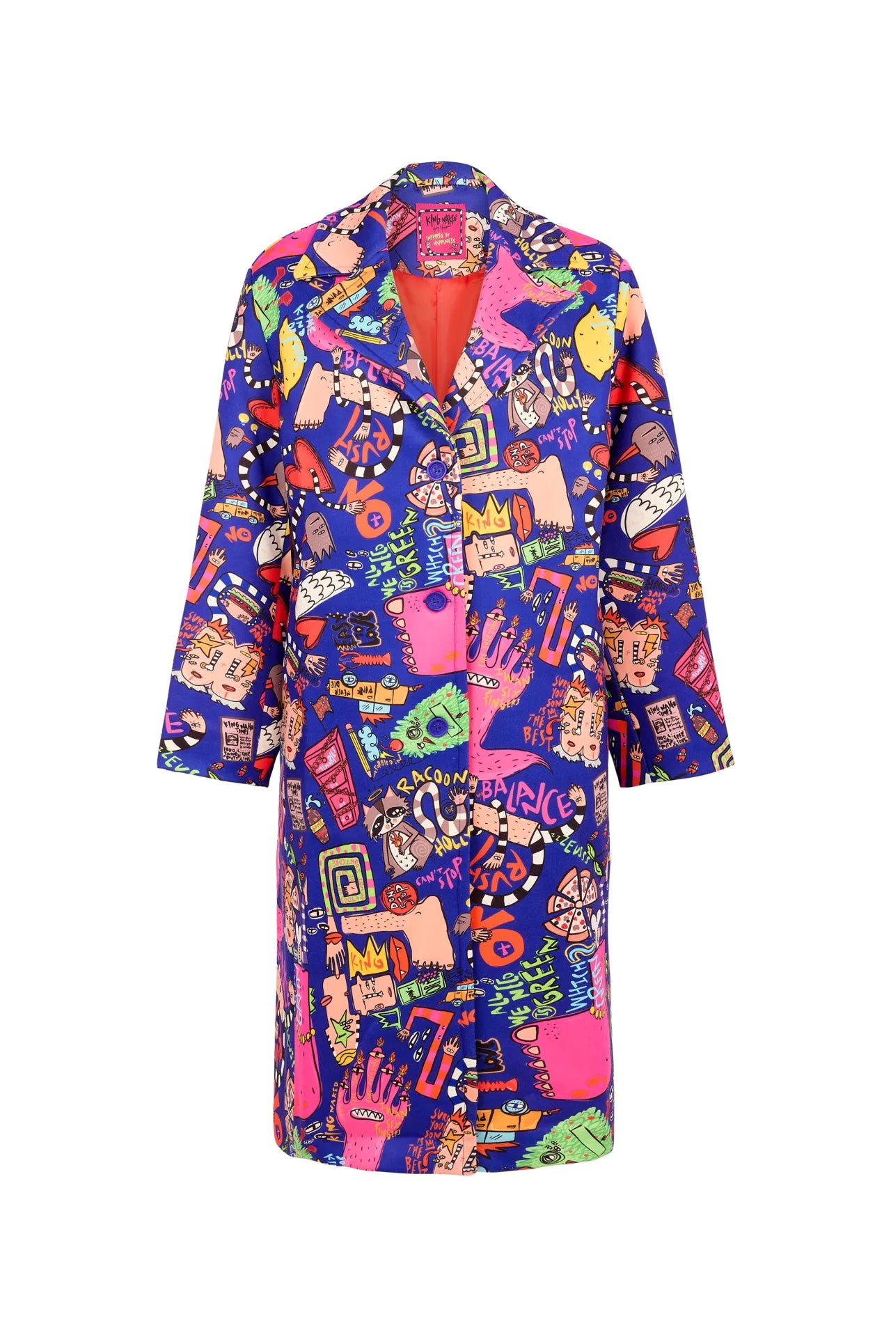 No Rush Oversized Coat - Unisex