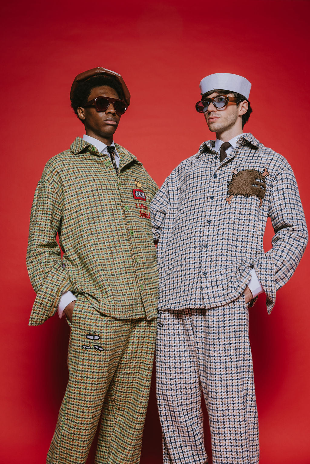 The King Ekose Unisex Jogger / Yeşil Kazayağı