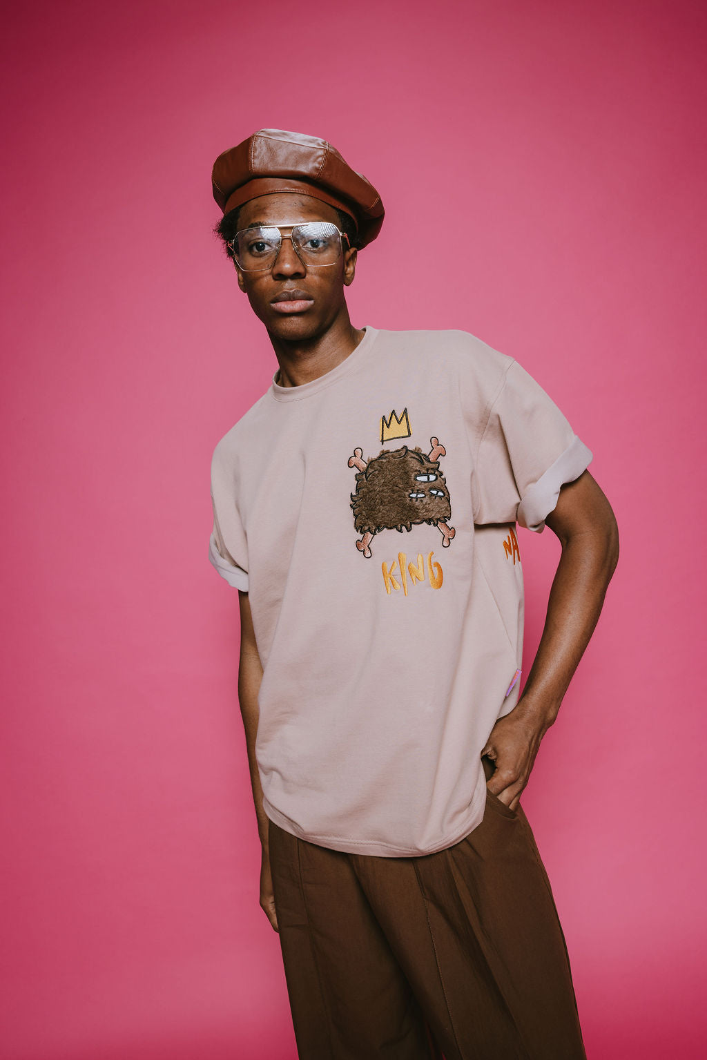 Fur Me Not Unisex T-shirt / Moka