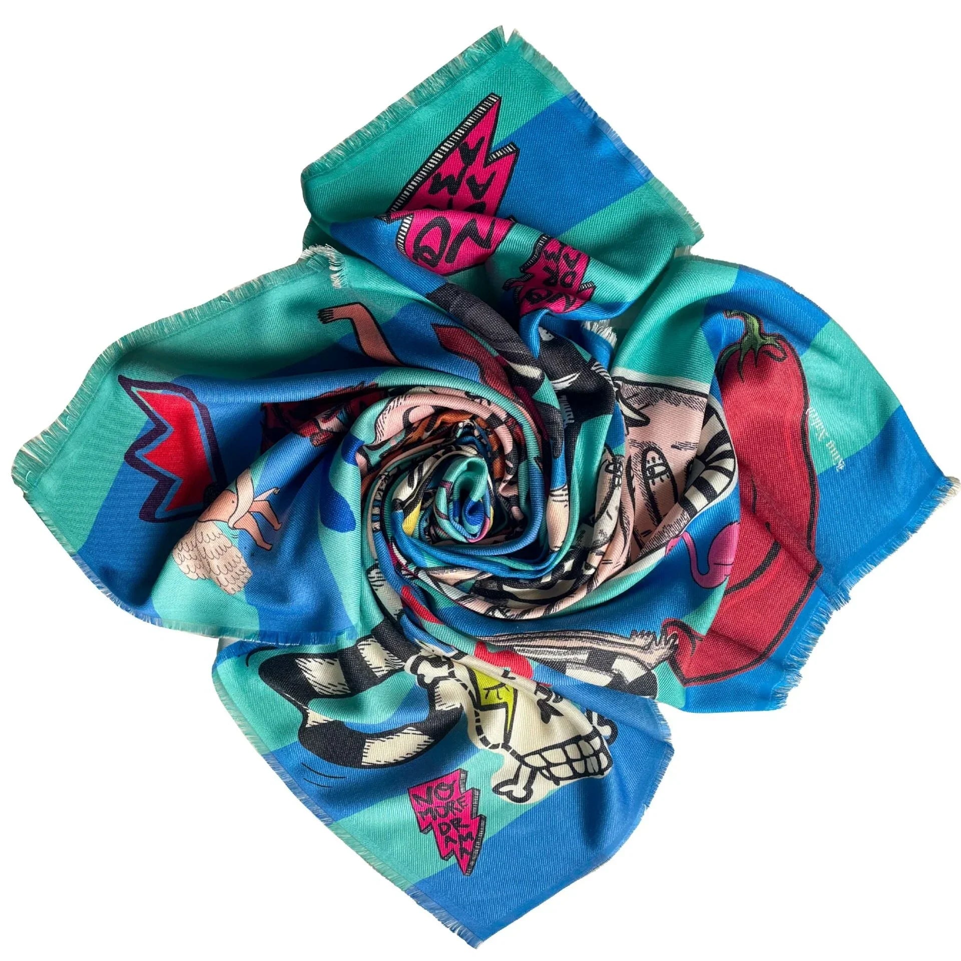 Not About Us Large Square Scarf