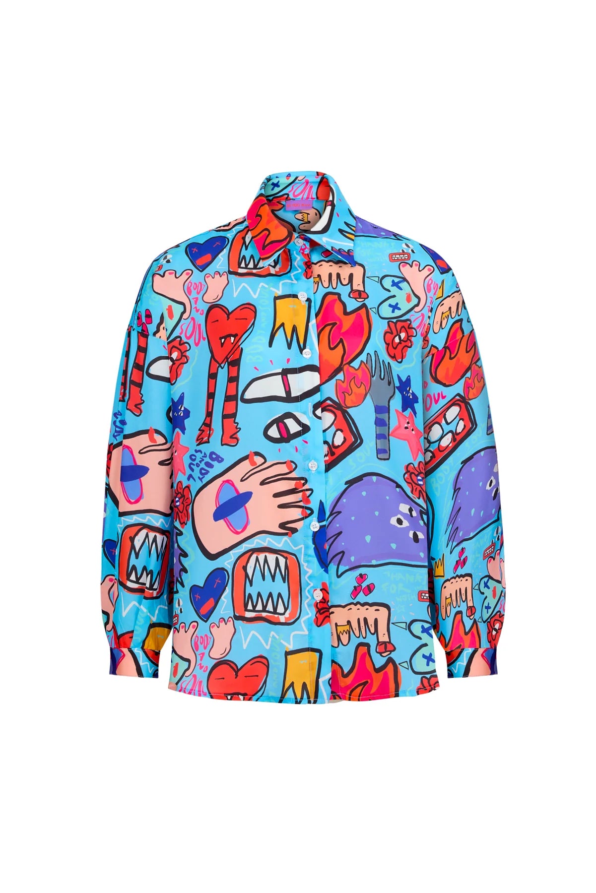 Body and Soul Cuffed Shirt