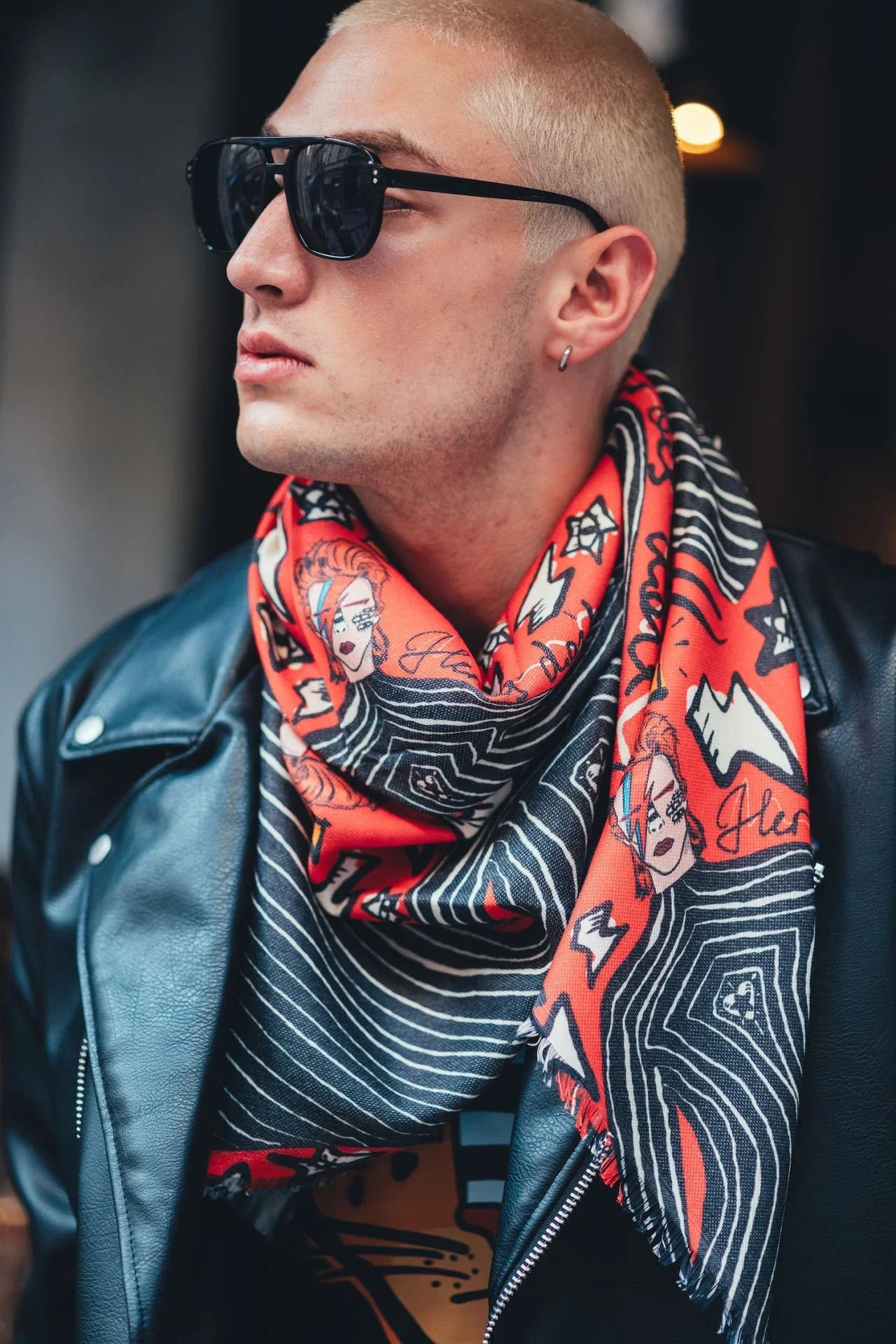 Heroes Don't Die Large Soft Scarf V2